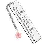 HULALA Sister Bookmark Sister Gifts from Sister Birthday Christmas Valenties No Matter Where We are No Matter What We Do You Will Always Have Me and I Will Always Have You