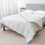 Hush All Season Reversible Duvet – Twin Size (64 x 86 in), Dual-Sided Cooling & Cozy Comfort, Lightweight Down-Alternative Fill, 100% Cotton Shell, Year-Round Use, Engineered in Canada