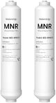 Waterdrop WD-MNR35 Remineralization Filter, 1/4" Quick Connect Mineral Filter for Undersink Reverse Osmosis System, Restore Essential Minerals for RO System, RO Mineral Filter System, 2-Pack