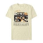 Fifth Sun Men's Star Wars Halloween Ghoulactic Haunted House T-Shirt - Beige - 3X Large