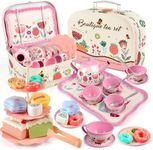 Tea Party Set for Little Girls, Flo