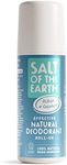 Salt Of The Earth Natural roll-on deodorant, odourless, fragrance-free, vegan, long-lasting protection, no animal testing