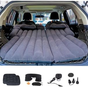 Onirii Inflatable Car Air Mattress with Back Seat Pump Portable Travel,Camping,Vacation,Flitaing Bed,Floating Bed,Sleeping Blow-Up Bed Pad fits SUV,Truck,Minivan/Compact Twin Size