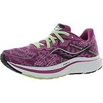 Saucony Women's Omni 20 Hiking Shoe, RAZZEL/LIMEL, 7