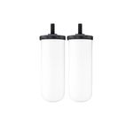 British Berkefeld 7" Ultra Fluoride Ceramic Gravity Filter Cartridge |2 Pack| Reduces Contaminants | Suitable for All Gravity Cans | Improves Taste & Odour | WRAS Certified Candle Element | 8B76