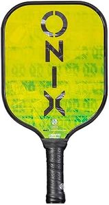 Onix React Pickleball Paddle Features Boosted Sweet Spot from Nomex Core Insert and Graphite Face,Green