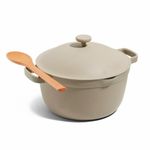 Our Place Perfect Pot - 5.2 L. Nonstick Ceramic Sauce Pan with Lid | Versatile Cookware for Stovetop and Oven | Steam, Bake, Braise, Roast | PTFE- and PFOA-Free | Nontoxic, Easy to Clean | Steam