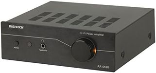 AA0520 2 X 120W Rms Stereo Amplifier with Remote 9319236729434 Two Channels at 120W Rms Each, Dual Line Audio Input