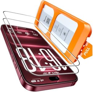 TOCOL for 18 Pro Max Screen Protector, Easy Installation