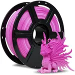 FLASHFORGE Rapid PLA Filament 1.75mm Pink White Gradient, 500mm/s High Speed Printing, 3D Printer Filament 1kg Spool, Dimensional Accuracy +/- 0.02mm, Enjoy Exceptional Print Quality