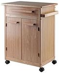 Winsome Wood Kitchen Cart, Natural,