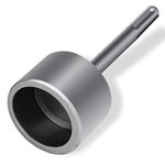 SDS Max Shank T-Post Driver for T Posts, 3 Inch Diameter Head, Compatible with SDS-Max Rotary Hammers and Demolition Hammers, for Driving T Posts, Fence Posts and Ground Rods