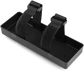 KEEDA Soporte de plástico para bandeja de batería, soporte de batería para 1/8 1/10 RC Crawler Car AXIAL SCX10 D90 TRX4 Accesorios (negro)