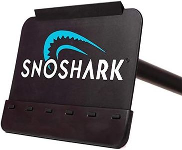 SnoShark Snow & Ice Removal Tool - Extends to 2 Locking Positions - Collapses Down for Convenient Storage - Compact, Upscale, Sleek - Includes Free Car Storage Bag - The 'SNO' Tool REINVENTED!