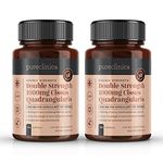 Double Strength Cissus Quadrangularis 1000mg x 360 Veggie Capsules (2 Bottles of 180 Caps) - 1 Years Supply!