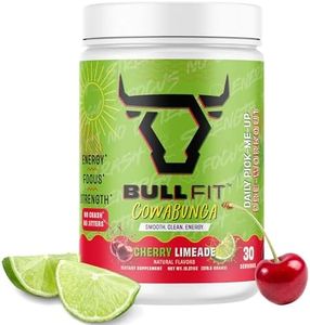 Pre Workout Powder, Pre-Workout Support for Men & Women, L Citrulline, Creatine, Beta Alanine & Electrolytes, Powdered Drink Mix with No Sucralose & Zero Sugar, 30 Servings (30 Srv, Cherry Limeade)