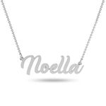 Name Plate Chain Necklace