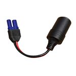 EC-5 Clip-on Cigarette Lighter Power Socket Adaptor for EC5 Car Jump Starter Car Battery Booster