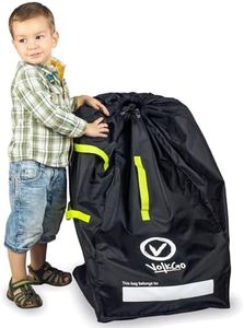 V VOLKGO Car Seat Travel Bag For Airplane Durable and Gate Check Bag Easy Carry Car Seat Bags for Air Travel Carseat Travel Cover, Carseat Travel Bag, Car Seat Cover for Airplane Travel