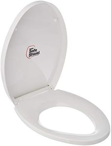 KOHLER VEIL (Elongated) Antibacterial, Quiet Close toilet Seat Cover (White)