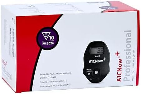 A1CNow+, Hba1c Blood Monitor w/ Sampler, 10 Test Kit