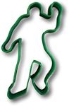 Crime Scene Cookie Cutter (4 inch)