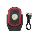 MAXXEON MXN00810 WorkStar Cyclops, USB-C Rechargeable LED Inspection Light, Red, (Pack of 1)