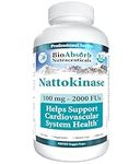 Nattokinase Supplement. Non-GMO Natto Extract Enzyme. 100 mg, 2000 FUs. 400 Veggie Caps (400-day supply)