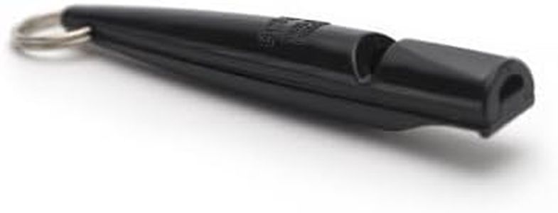 THE ACME | Dog Training Whistle Number 210 Coming in Various Sizes & Colours | Good Sound Quality, Weather-Proof Whistles | Designed and Made in The UK | Black