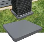 Mxclimate Equipment Pad for HVAC Systems,Ductless Mini Split Air Conditioner,36"x36"x2"Plastic Condenser Unit Pad