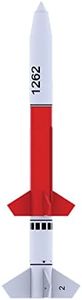 Estes 7266 Red Nova Flying Model Rocket Kit | Advanced Level | Soars 800 ft. 244 m.