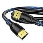 Jorenca 4K HDMI Cable 2m(HDMI 2.0,18Gbps) Ultra High Speed Gold Plated Connectors,Ethernet Audio Return,Video 4K@60Hz FullHD1080p 3D Compatible with HDTV,Blu-Ray,Xbox,Laptop,PS3/4/5/9,PC,ect