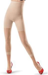 SPANX Assets by Sara Blakely Fabulous Footless High Waisted Pantyhose Tights - 268, Nude, 8