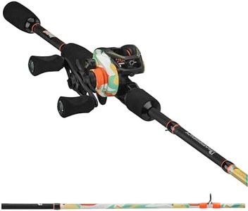 ProFISHiency Next Gen Krazy Baitcast Combo Fishing with 5'6" 1pc Medium Heavy IM7 Graphite Blank