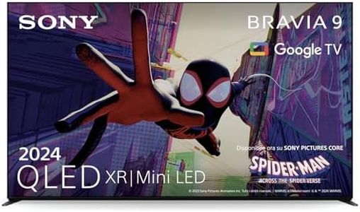 Sony BRAVIA 9 QLED (XR l Mini LED) 75 Pollici 4K HDR Google Smart TV (2024) | Gaming Menu per PlayStation 5, IMAX Enhanced, Dolby Vision Atmos, Chromecast, AirPlay, 120Hz 75XR90