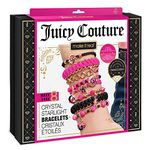 Make It Real – Juicy Couture Crystal Starlight Bracelets - DIY Charm Bracelet Kit for Teen Girls - Jewelry Making Supplies with Beads and Charms with Swarovski Crystals