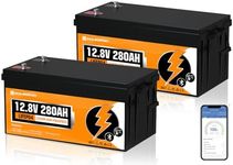 ECO-WORTHY 12V 280Ah 2 Pack LiFePO4