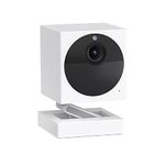 Wyze Cam Outdoor Add-on Camera v2, 1080p HD Indoor/Outdoor Wire-Free Smart Home Camera with Color Night Vision, 2-Way Audio, Works with Alexa & Google (Base Station Required) White