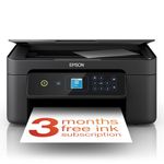 Epson Expression Home XP-3200 3-in-1 Ink Multifunction Printer, Scanner, Copier, WiFi, 1440dpi, Duplex, 1.45 Inch Display, DIN A4, incl. 3 Months Readyprint Flex Trial