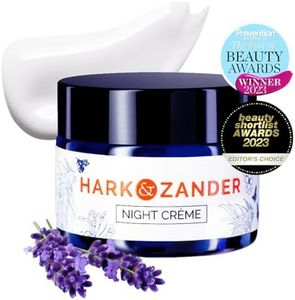 HARK & ZANDER Natural Restoring Night Cream | New Zealand | Bakuchiol | Anti Ageing Cream | Plumping Skin | Replenish & Smooth Skin | Active Botanicals Seaweed & Hemp Night Cream | Hydrating Night Moisturiser | Antioxidants 45ml