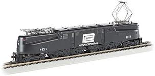 Bachmann Industries GG1 Electric DCC Sound Value Locomotive Penn Central Black with White Lettering #4853 HO Scale Train Car