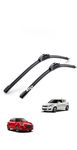 RYU7® All Season Frameless/Soft Beam Wiper Blades Fits For Maruti Swift,Size- 21"/525mm,19"/475mm(Pack of 2)