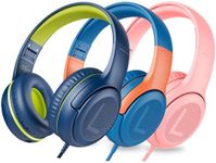 awatrue Kids Headphones with Cord - Comfortable and Durable Toddler Headphones for School and Work, Ideal Gift for Kids, Sons, Daughters Sound and Safe Listening Experience