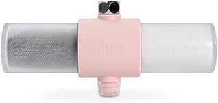 Weddell Duo Shower Filter – NSF Certified Shower Filter for Chlorine Reduction, Lead-Free, Easy Installation, Award-Winning Filter for Healthier Hair & Skin (Pink)