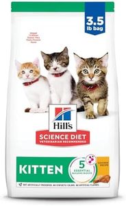 Hill's Science Diet Kitten, Chicken Recipe, Dry Cat Food, 1.58kg Bag