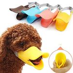 Royale Dog Anti Bite Stop Barking Dog Muzzle Duck Muzzle Mask for Dogs Pet Mouth Cover 1 Piece (Color May Vary) (Large)