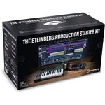 Steinberg Production Starter Kit with UR22C USB 3.0 Audio Interface, Microphone and Headphones, Nektar Impact LX25+ Controller Keyboard, Cubase Artist, HALion Sonic, WaveLab LE, Cubasis LE