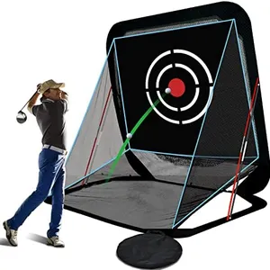 KAIDIDA Pop Up Golf Net 8x7x7ft Golf Hitting Practice Nets with Target Heavy Duty Netting for Backyard Indoor Portable Driving Netting with Carry Bag Outdoor