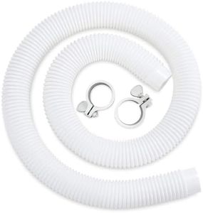 Funsicle P56000017 Universal Hose Kit, Replacement Hose for Above-Ground Pools, Hose with 2 Clamps, 59" L x 1.5" Dia.