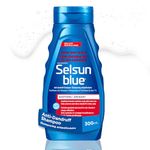 Selsun Blue Itchy Dry Scalp Anti-Dandruff Shampoo, 300 mL, Clean, Fresh Scent, For Itchy, Dry, Flaky, Scaly Scalp Associated with Dandruff & Seborrheic Dermatitis